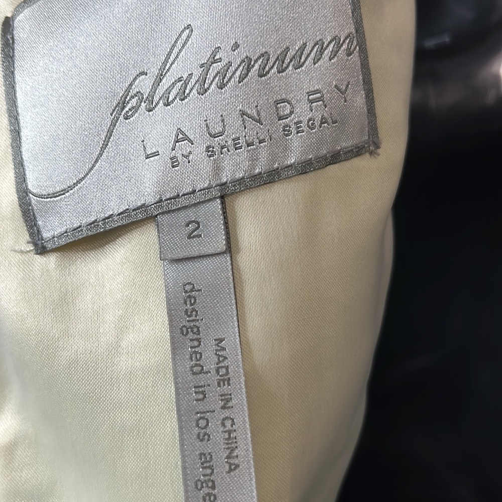 Platinum by Shelli Segal Formal Gown. Preowned - Picture 8 of 10